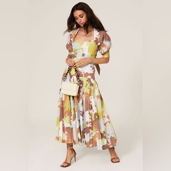 Jonathan Simkhai Iva Midi Dress - Picture 1 of 4